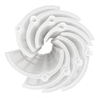 Cryspool® 1004 DE Filter Compatible with FNS Plus 48, DEL/DEV 48, DE4820, 59002300, FS-2004, PFS2448, FC-9540, PG-1904, 7 Full + 1 Partial, 48 Sq.Ft DE Grid Swimming Pool Filter Cartridge, 1 Set