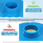 LVJUSEN PWW50P3 Spa Filter Replacement for Pleatco Pure PWW50P3/Unicel 6CH-940 Spa Filter/Viking Spa Filter/Waterway 817-0050/Filbur FC-0359,25252,03FIL1400-2 Pack