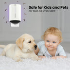 Flying Insect Trap Indoor, Plug-in Fruit Fly Trap, Insect Catcher for Home, Fly Traps for Mosquitos,Gnats,Moths,Houseflies, Fly Bug Zapper with UV Light, Mosquitos Killer (2 Devices + 12 Glue Cards)