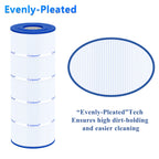 Cryspool® 08056 Filter Compatible with Jandy CS150, X-Stream CC1500, CCX1500RE, Pro Clean 150, PWWCT150, R0462300, PJANCS150, C-8414, FC-1287, 150 Sq. Ft Pool Filter Cartridge, 1 Pack
