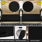 LYUANEC Gel Seat Cushion for Long Sitting, (2.4 Inch Extra Thick Cushion) Soft＆Breathable Gel Cushions for Pressure Relief, Wheelchair Seat Cushions, Gel Pad for Chair, Office Chair Cushion