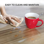 SHAREWIN Office Chair Mat for Hardwood Floor, 48"×36" Transparent Home Floor Protector Mat for Rolling Chairs, Anti-Slip Plastic Under Desk Computer Mats Easy Glide on Hard Floors, Rectangle