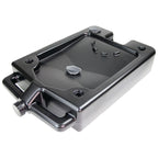 Chapin 78005 Oil Drain Pan, 12‑Quart Low‑Profile Automotive Drain Container, Recycled Polymer Construction, Large Splash‑Free Target Area & Built‑In Carry Handles for Easy Oil & Coolant Changes
