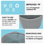 Sepetrel 2 Sets Swimming Pool Filter Basket - Replacement Skimmer Basket for In-Ground Pools - Captures Leaves, Needles and Debris - Most Pump & Water Circulation Systems