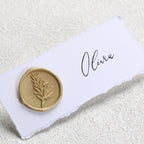 UNIQOOO Glue Gun Sealing Wax Sticks for Wax Seal Stamp - Prosecco Metallic Light Gold, Great for Wedding Invitation, Card Envelope, Snail Mail, Wine Package, Christmas Gift Ideas, Pack of 8