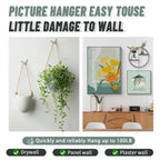 20pcs Super Hook Picture Hangers and Office Pack, Drywall Hooks for Hanging Pictures, Wall Hooks, Picture Hangers, Picture Hanging Kit，Hang Art, Clock, Shelves, Mirrors