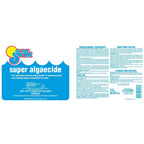 In The Swim Super Algaecide for Above Ground or Inground Swimming Pools – Low Odor, Non-Foaming Preventative for Yellow/Mustard Algae in Swimming Pools - 7.1% Chelated Copper – 1 Gallon