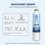 MARRIOTTO DA29-00020B Refrigerator Water Filter, Compatible with DA29-00020B, DA29-00020A, HAF-CIN/EXP, 46-9101 Refrigerator Water Filter, 4 Pack