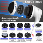 BDLENTIL Cellulite Massager, Body Sculpting Machine, Lymphatic Drainage Massager, Stomach Massager, Vibrating Cellulite Roller,Handheld Beauty Sculpt Massager for Belly Butt Waist Leg Used at Home