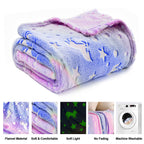 Unicorn Glow in The Dark Blanket, Unicorn Blanket for Girls/Kids Age 3-12, Toddler Soft Fleece Blanket Throw Birthday Gift 40"x60"