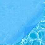 VEVOR Solar Pool Cover, 32 x 16 ft Rectangle Solar Blanket for Pools, 16 mil Solar Covers for Inground Above Ground Swimming Pool Solar, Blue