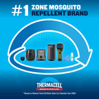 Thermacell Mosquito Repellent Rechargeable Adventure EX-Series EX90; Patio Shield with 9-Hour Battery, Includes 12-Hour Refill, Rubber Armor & Carabiner; Scent Free Bug Spray Alternative