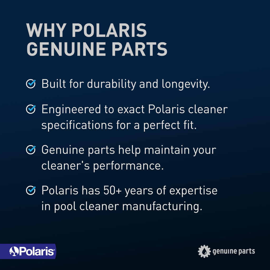 Zodiac Genuine Parts Cyclonic Srubbing Brushes R0714400, 4-Pack, Replace Dirty or Worn Brushes for Zodiac MX6, MX6 Elite, MX8, and MX8 Elite, Also Polaris MAXX, Atlas, and Atlas XT