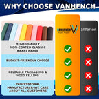 Vanhench Lake Blue Wrapping Paper Roll 17.5"×963" (80FT), Solid Color Art Kraft Craft Paper for Christmas, Wedding, Birthday Wrapping Paper Bouquet Flower Crafts Poster Bulletin Board Paper Roll