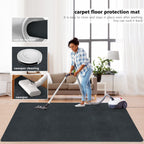 Floor Mat for Office Chair Desk Chair Mat for Carpet Desk Mat for Carpeted Floors Office Rug Hriiiiya Office Chair Mat Floor Protector for Carpeted Version Desk Carpet Anti Slip Rug Pad Hardwood