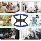 kdlgjdv Great Lift Aid, Lift Aids to Help Seniors Stand Up, Lift Anyone from Seated to Standing with Ease, Portable Lift Assists Standing Aid-Handicap Bar, Portable Lift Aid for Seniors (Blue*1)