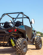 KEMIMOTO UTV Mirrors UTV Side Mirrors Fits 1.6 inch to 2 inch Roll Cage Compatible with Polaris RZR 900 1000 Can Am Kawasaki Teryx Mule Rhino YXZ Zforce Pioneer 1000/700, Shatter Proof Tempered Glass