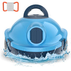 Y10 Cordless Robotic Pool Cleaner, Automatic Pool Vacuum - 90 Mins Runtime, Powerful Suction, Self-Parking, Lightweight for Above/Inground Pools Up to 65ft/1100 Sq.Ft (Navy)