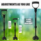 ASSISTFRIEND Adjustable Mobility Aid Lift Assist Support for Seniors - Elevate Assistance from Floor, Ideal for Elderly with Knee/Hip/Back Challenges, Black