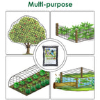 OGORI 25' x 25' Bird Netting Heavy Duty Nylon 3/4" Mesh Garden Netting Protect Fruit Trees, Plants and Vegetables