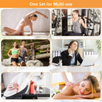 JUNRA 3 in 1 Wood Therapy Massage Tools, Wood Therapy Tools for Body Shaping, Maderoterapia Kit, Lymphatic Drainage Massager, Wooden Massage Roller, Anti-Cellulite Massager, Body Sculpting Tools