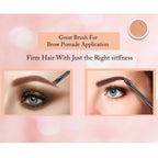 Fine Angled Eyeliner Brushes, Eye Liner brush, Ultra Thin Slanted Flat Angle for Beauty Cosmetic Tool