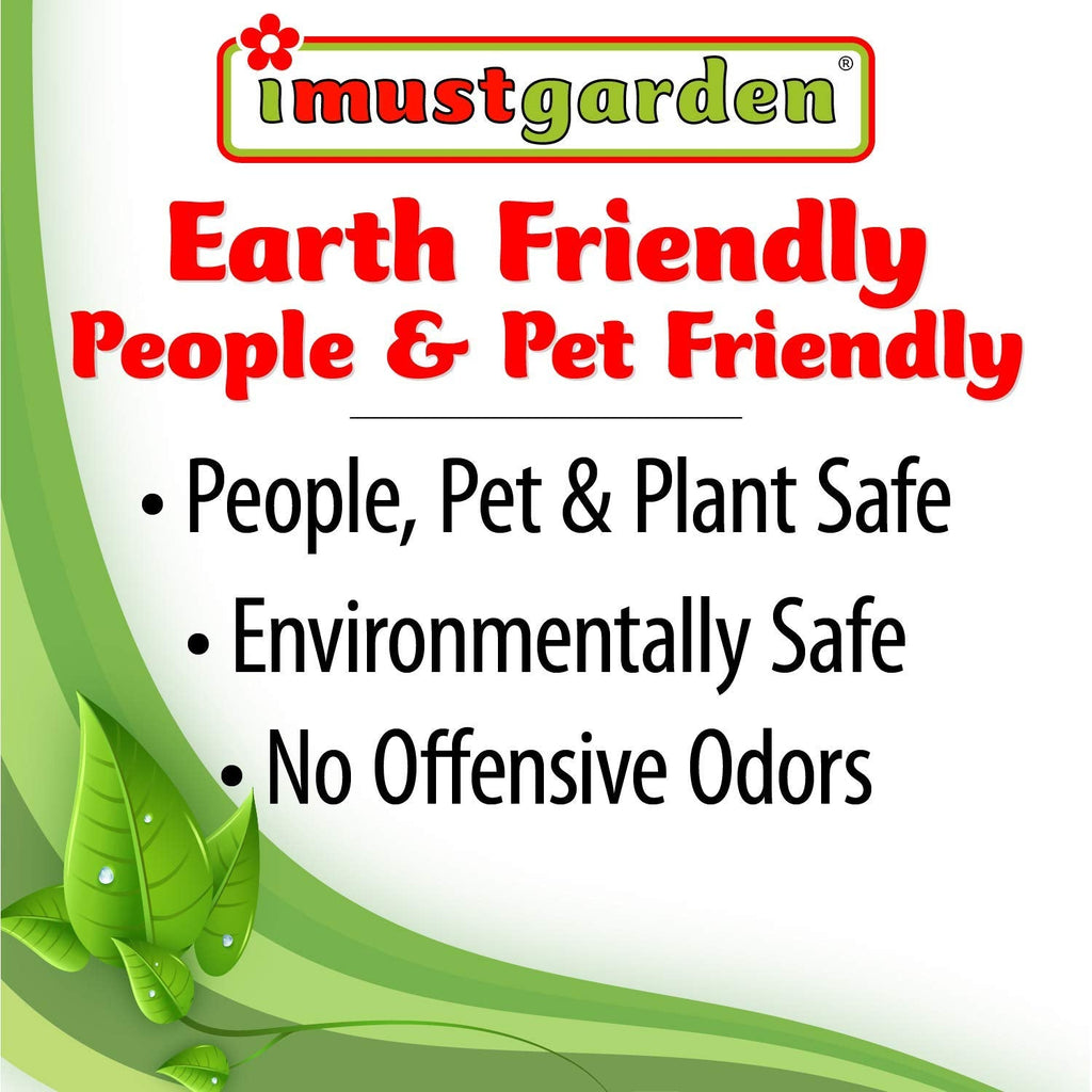 I Must Garden Deer, Rabbit and Groundhog Repellent: All-Weather Granular Formula – 5 lb. Shaker Jar