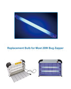 Bug Zapper Replacement Bulb Light Tube 10W for 20W Electronic Bug Zapper, T8 Bulbs for Indoor Outdoor Mosquito Zapper Lamp (4 Pack)