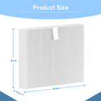 Macaberry 10-00814 Hot Tub Spa Flat Filters Compatible with Bullfrog M Series M6 M7 M8 M9, Swim Series S150 S180XD S200 and A Series A5 A6 A7 A8 A9 (2023 to Present) 6 Pack