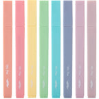 Aesthetic Highlighters No Bleed, 8 Pack, Candy Colors