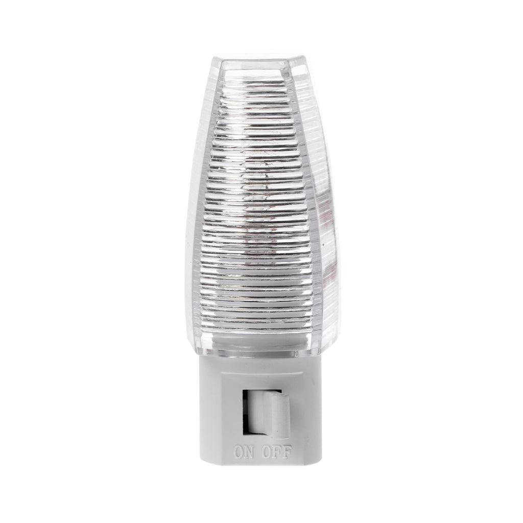 Projectpak Plug in Night Light with Manual On/Off Switch for Hallway, Kid’s Bedroom, Stairways – Includes 4W Bulb | 4 Pack