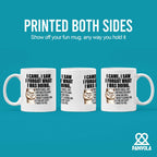 I Came I Saw I Forgot What I Was Doing Old People Elderly Gifts for Women Mom Men Grandpa Grandma 70th 80th 90th Birthday Senior Citizen Gifts for People with Dementia Ceramic Mug White 11 oz