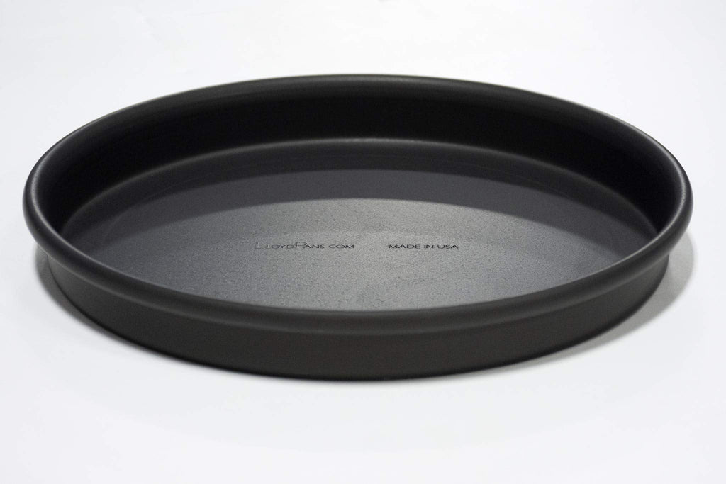 LloydPans Straight Sided Pizza Pan, Pre-seasoned PSTK (1, 10 inch)