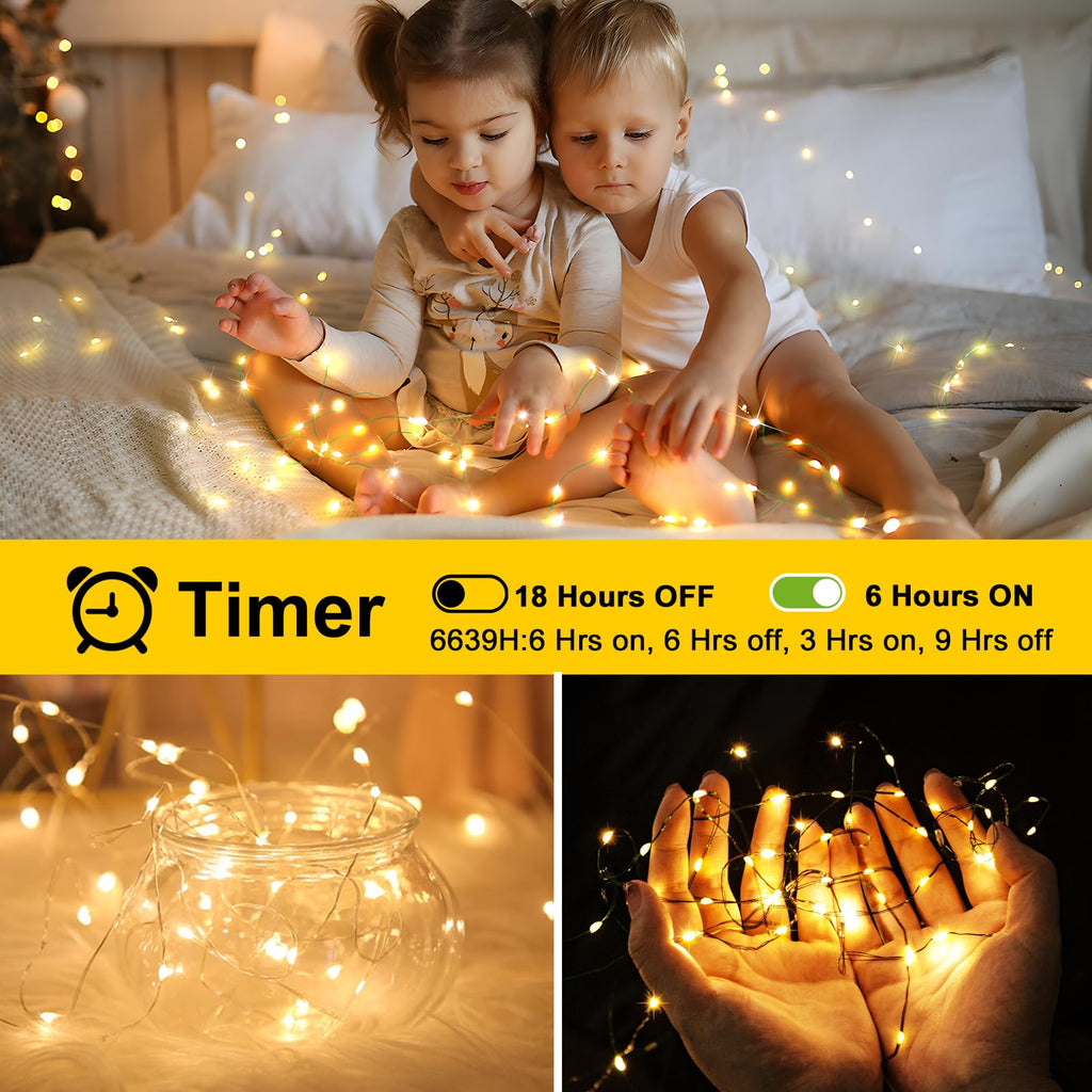 KNONEW 400FT Outdoor Christmas Fairy Lights Plug in,1200 LED String Lights Outdoor Waterproof 8 Modes Memory Times for Wedding Bedroom Walls Garden Trees Decoration(Warm White)