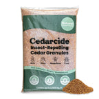 Cedarcide Original Cedar Granules – Flea, Tick, Mosquito & Spider Repellent for Yard, Lawn, Patio & Garden – Outdoor Insect Control – for Use Around Pets, Kids & Family (8 lb Covers 3,500 sq ft)