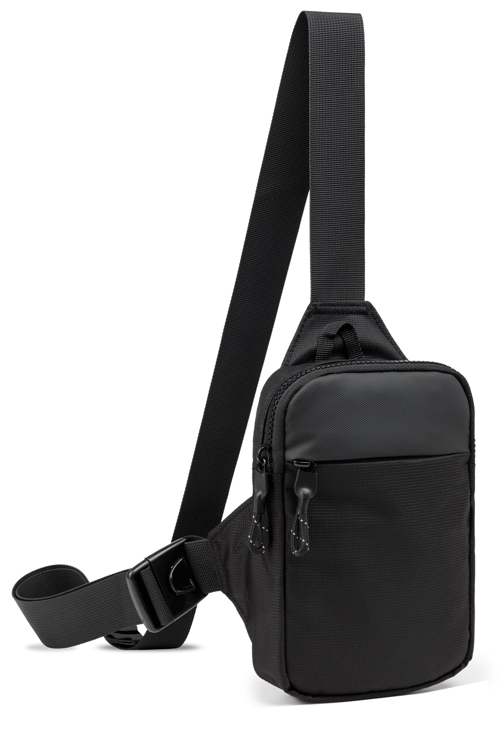Mini Sling Bag for Men Women, Small Crossbody Waterproof Practical Shoulder Chest Bag for Travel Work Sport