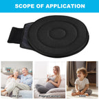 KLIFE 360 Rotating Seat Cushion for Car, Swivel Seat Cushion for Car for Elderly, 360 Degrees Swivel Car Seat for Elderly Support, Non Slip, Memory Foam, Ergonomic Design (Black)