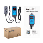INKBIRD Humidity Controller IHC200 Inkbird Humidistat Mushroom Greenhouse Pre Wired Outlet Dual Stage Humidifier Dehumidifier.