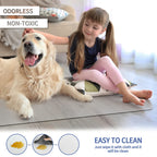 Amyracel Office Chair Mat for Hardwood Floor, 36” x 48” Clear Computer Desk Chair Mat for Hard Floors, Easy Glide Office Floor Mat for Hardwood Floor