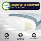 Royal Therapy Memory Foam Pillow, Queen Pillow Neck Pain Relief, Neck and Shoulder Pain, Side Sleeper, Cervical