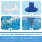 25016 Above Ground Pool Skimmer Hose and Adapter B Replacement Part Set Compatible with Intex Above Ground Pool Skimmer