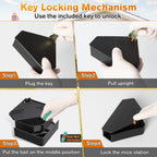 Mouse Station with Keys Black 24 Pack, Key Required Mouse Stations, Mice Stations, Keeps Children and Pets Safe Indoor & Outdoor
