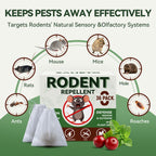 Rodent Repellent 36 Balls, Peppermint Oil Mouse Repellent Indoor & Outdoor Use, Natural Moth Balls for Rodent Mice Repellent for Home, Garage, Car, RV & Garden