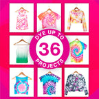 Tulip One Step Tie Dye Kit: Tie Dye Party Supplies, 18 bottles