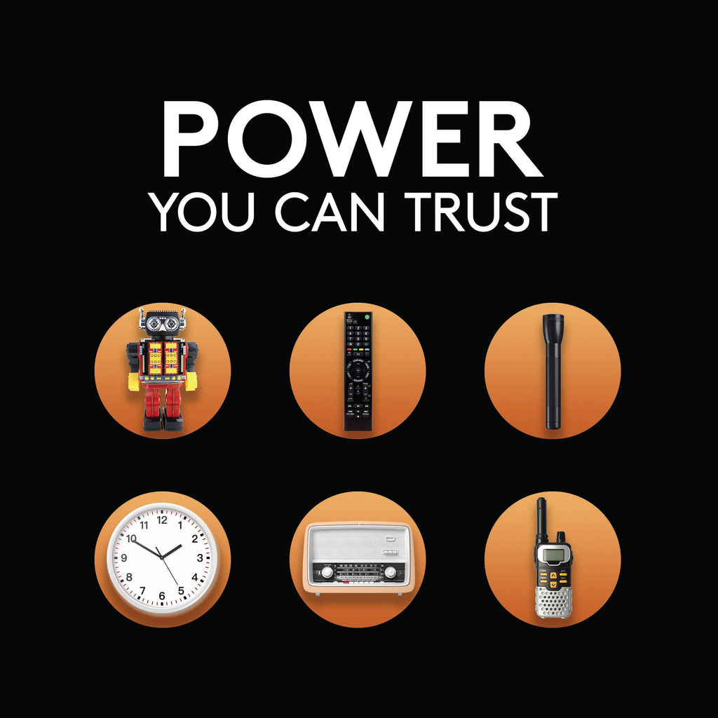 Coppertop C Batteries, 8 Count (Pack of 1), C Battery with Long-lasting Power, All-Purpose Alkaline Battery for Household and Office Devices