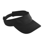 Women's Athletic Mesh Visor - Stylish Sun Hat for Golf, Running, and Outdoor Activities, Black
