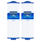 Cryspool® 04077 Compatible with Cal Spa Filters, 4CH-949, PWW50L, FC-0172, Rising Dragon, Dynasty Spas, 50 Sq. Ft Hot Tub Replacement Filter Cartridge, 2 Pack
