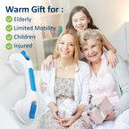 TAILI Shower Grab Bar Suction Grab Bars for Bathtubs and Showers for Elderly, Shower Grab Bars for Seniors Bathroom Safety Handle for Elderly, Handicap Balance Assist Bath Handle No Drilling Removable