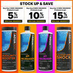 AquaDoc Spa pH Increaser for Hot Tub - 32oz - Spa pH Up for Water Balance - Hot Tub Chemicals Made in USA