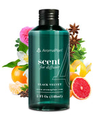 Aromaplan Hotel Scents Black Velvet 5 Fl Oz, Home Luxury Aroma & Hotel Collection Diffuser Oil- Hotel Diffuser Oil for Aromatherapy- USA Made, Bigger Bottle, Bolder Aroma & Longer Lasting